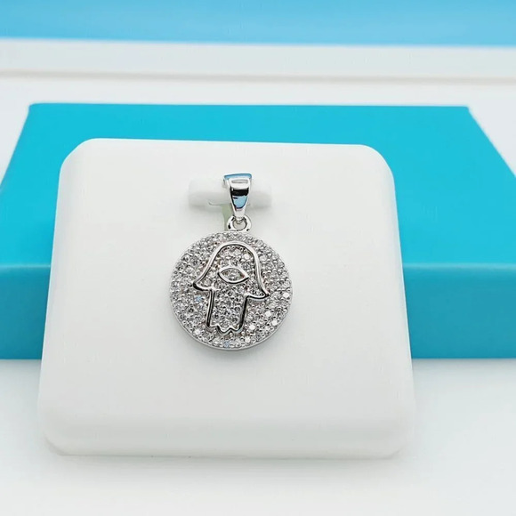 "925 Sterling Silver CZ Beautiful Pendant for Women, 1USPAR4077 - Picture 2 of 11